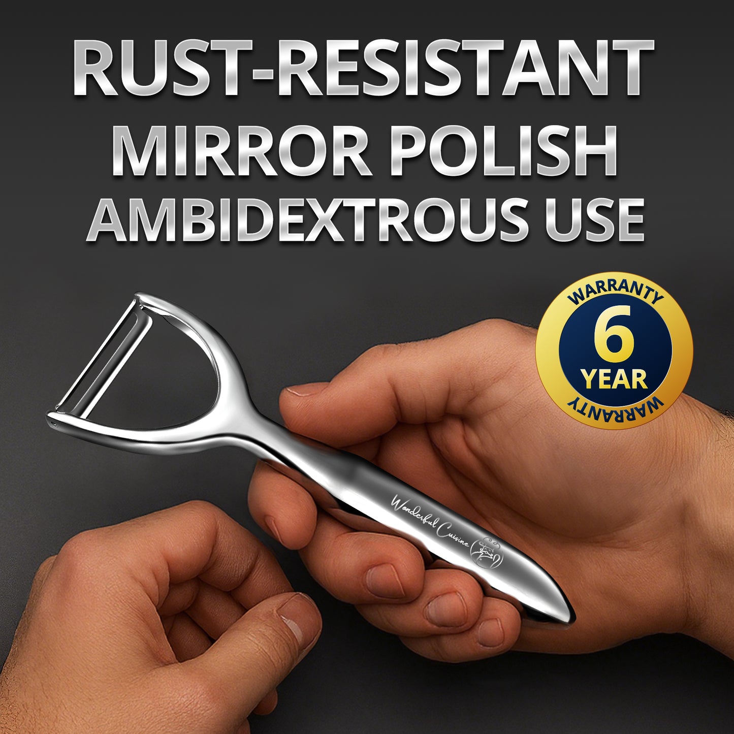 Premium Stainless Steel Vegetable Peeler