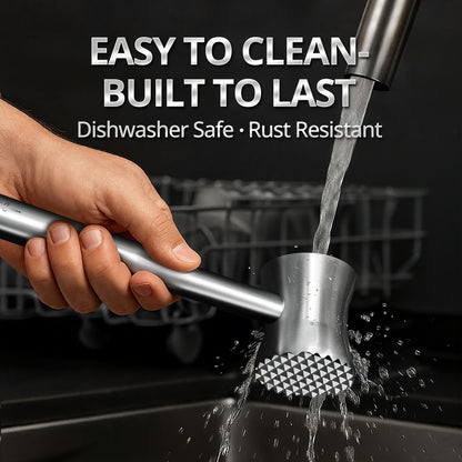 Heavy-Duty Stainless Steel Meat Tenderizer