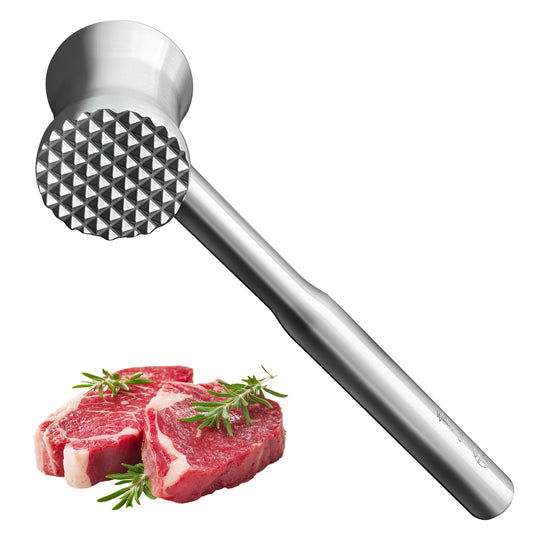 Heavy-Duty Stainless Steel Meat Tenderizer